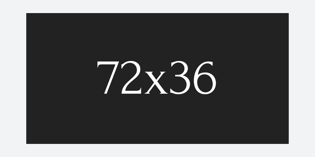 Canvas Sizing 72X36
