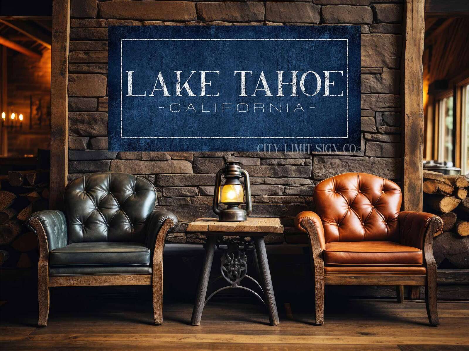 Lake Tahoe - Custom Canvas Art