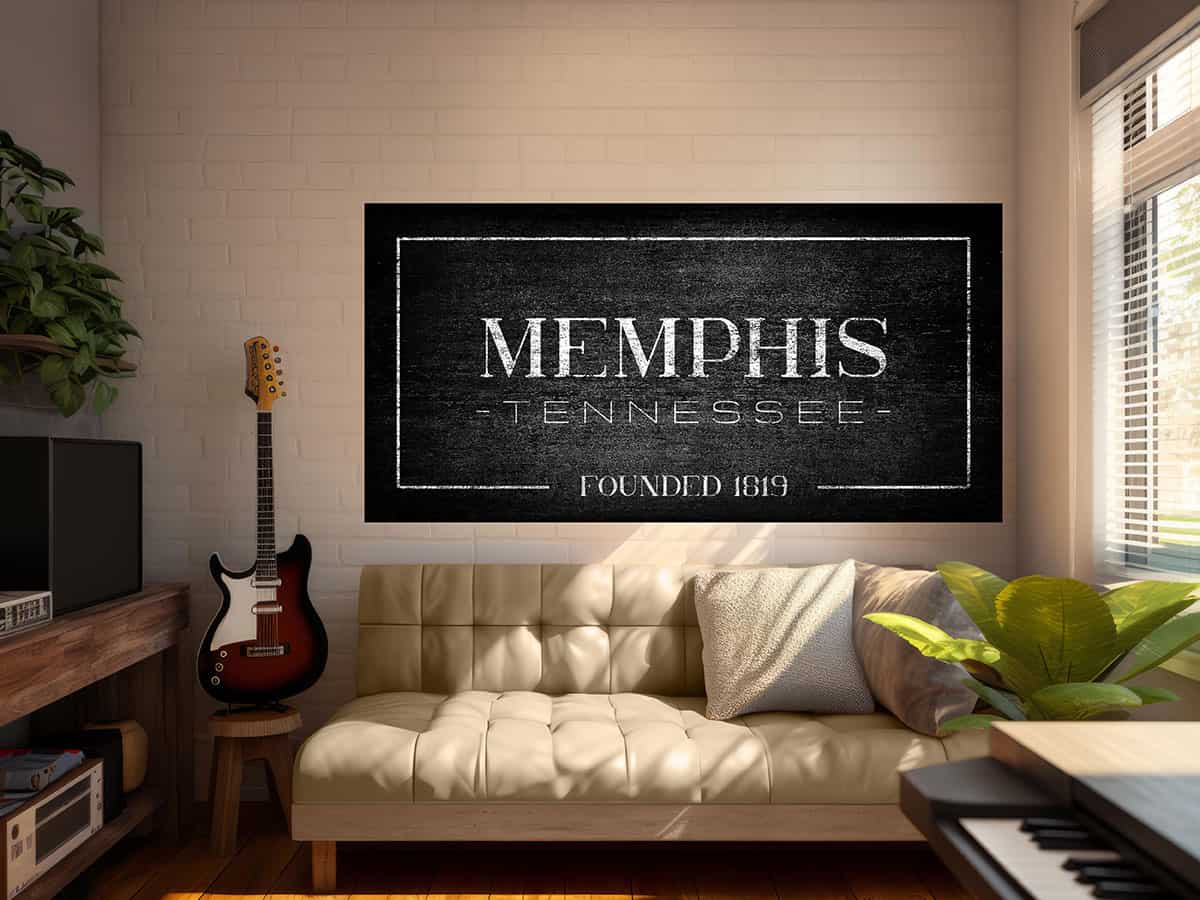 Memphis Tn - Custom Canvas Art